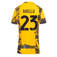 Camiseta Inter Milan Nicolo Barella #23 Tercera Equipación para mujer 2024-25 manga corta